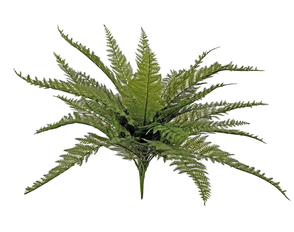 Куст папоротника зеленый 55 см