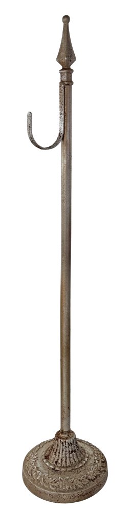 Металлическая вешалка для венков, античное серебро, 86 см