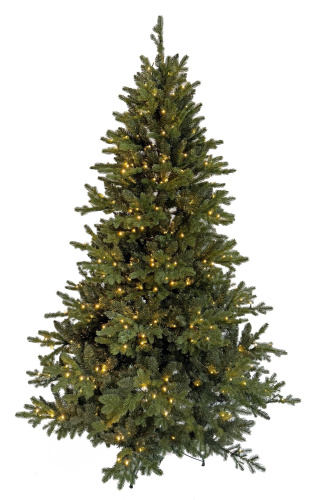 Рождественская елка зеленая 450 светодиодов США 225 см