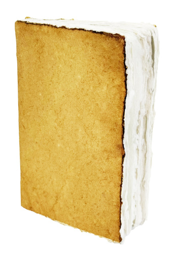 Антикварный бумажный блокнот 48 страниц 16x11 см