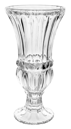 Стеклянная урна прозрачная, диаметр 15, высота 29,5 см.