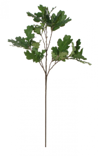 Искусственная ветка дуба, 89 см