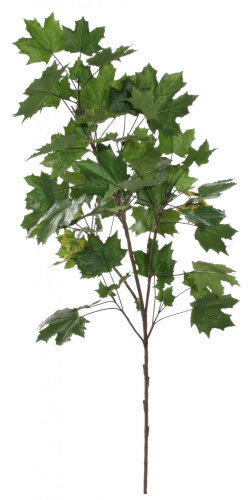 Искусственная ветка клена, 140 см
