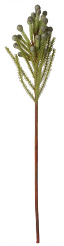 Искусственное растение Бразилия, стебель с ягодами, 60 см